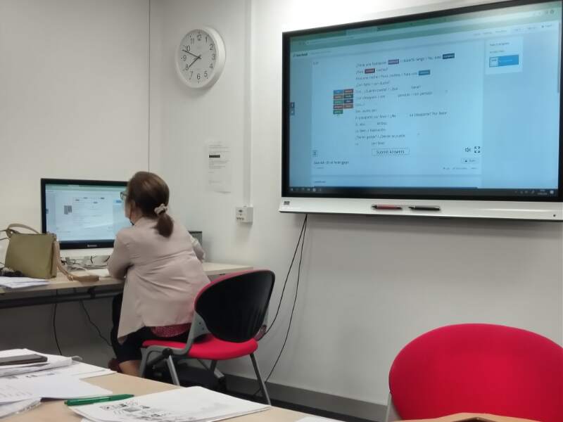 Typical modern classroom teaching style
