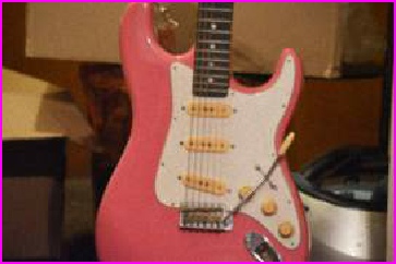 Electric Guitar on a Guitar Stand